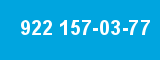 922 157-03-77